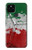 S3318 イタリアの旗ビンテージフットボールのグラフィック Italy Flag Vintage Football Graphic Google Pixel 5 バックケース、フリップケース・カバー