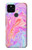 S3444 デジタルアートカラフルな液体 Digital Art Colorful Liquid Google Pixel 5 バックケース、フリップケース・カバー