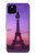 S3447 エッフェルパリの夕日 Eiffel Paris Sunset Google Pixel 5 バックケース、フリップケース・カバー