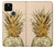 S3490 ゴールドパイナップル Gold Pineapple Google Pixel 5 バックケース、フリップケース・カバー