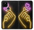 S3512 かわいいミニハート Cute Mini Heart Neon Graphic Google Pixel 5 バックケース、フリップケース・カバー