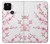 S3707 ピンクの桜の春の花 Pink Cherry Blossom Spring Flower Google Pixel 5 バックケース、フリップケース・カバー