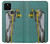 S3741 タロットカード隠者 Tarot Card The Hermit Google Pixel 5 バックケース、フリップケース・カバー