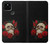 S3753 ダークゴシックゴススカルローズ Dark Gothic Goth Skull Roses Google Pixel 5 バックケース、フリップケース・カバー