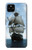 S1096 海で帆船 Sailing Ship in an Ocean Google Pixel 4a 5G バックケース、フリップケース・カバー