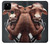 S1271 クレイジー牛 Crazy Cow Google Pixel 4a 5G バックケース、フリップケース・カバー