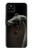 S1597 ブラックマンバ 毒蛇 Black Mamba Snake Google Pixel 4a 5G バックケース、フリップケース・カバー