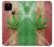 S2109 マリファナラスタ旗 Marijuana Rasta Flag Google Pixel 4a 5G バックケース、フリップケース・カバー