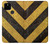 S2231 黄色と黒のラインハザードストライプ Yellow and Black Line Hazard Striped Google Pixel 4a 5G バックケース、フリップケース・カバー