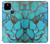 S2685 アクアターコイズ宝石グラフィックプリント Aqua Turquoise Gemstone Graphic Printed Google Pixel 4a 5G バックケース、フリップケース・カバー