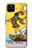 S2810 タロットカード 愚者 Tarot Card The Fool Google Pixel 4a 5G バックケース、フリップケース・カバー