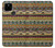 S2860 アステカ ヒッピー柄 Aztec Boho Hippie Pattern Google Pixel 4a 5G バックケース、フリップケース・カバー