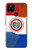 S3017 パラグアイの旗 Paraguay Flag Google Pixel 4a 5G バックケース、フリップケース・カバー