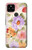 S3035 花 Sweet Flower Painting Google Pixel 4a 5G バックケース、フリップケース・カバー