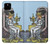 S3067 タロットカード カップの女王 Tarot Card Queen of Cups Google Pixel 4a 5G バックケース、フリップケース・カバー