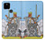 S3068 タロットカード ソードの女王 Tarot Card Queen of Swords Google Pixel 4a 5G バックケース、フリップケース・カバー