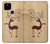 S3081 トナカイ Wooden Raindeer Graphic Printed Google Pixel 4a 5G バックケース、フリップケース・カバー