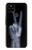 S3101 X線平和サイン手指 X-ray Peace Sign Fingers Google Pixel 4a 5G バックケース、フリップケース・カバー