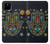 S3175 ハムサハンドモザイク Hamsa Hand Mosaics Google Pixel 4a 5G バックケース、フリップケース・カバー