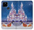 S3282 サンタ・クリスマス城 Santa Xmas Castle Google Pixel 4a 5G バックケース、フリップケース・カバー