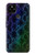 S3366 虹パイソンの皮膚 グラフィックプリント Rainbow Python Skin Graphic Print Google Pixel 4a 5G バックケース、フリップケース・カバー