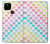 S3499 カラフルなハート柄 Colorful Heart Pattern Google Pixel 4a 5G バックケース、フリップケース・カバー