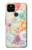 S3705 パステルフローラルフラワー Pastel Floral Flower Google Pixel 4a 5G バックケース、フリップケース・カバー
