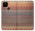 S3752 ジグザグ生地パターングラフィックプリント Zigzag Fabric Pattern Graphic Printed Google Pixel 4a 5G バックケース、フリップケース・カバー