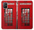 S0058 ロンドン〔イギリス〕の赤い電話ボックス Classic British Red Telephone Box OnePlus 8T バックケース、フリップケース・カバー