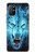 S0752 青火災狼 Blue Fire Grim Wolf OnePlus 8T バックケース、フリップケース・カバー