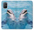 S1291 イルカ Dolphin OnePlus 8T バックケース、フリップケース・カバー