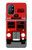 S2058 英国のダブルデッカーバスミニマリスト England British Double Decker Bus Minimalist OnePlus 8T バックケース、フリップケース・カバー