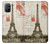 S2108 エッフェル塔パリポストカード Eiffel Tower Paris Postcard OnePlus 8T バックケース、フリップケース・カバー