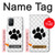 S2355 動物ポウあしあと Paw Foot Print OnePlus 8T バックケース、フリップケース・カバー