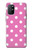 S2358 ピンクの水玉 Pink Polka Dots OnePlus 8T バックケース、フリップケース・カバー