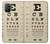 S2502 目の検査図ポスター Eye Exam Chart Decorative Decoupage Poster OnePlus 8T バックケース、フリップケース・カバー