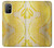 S2713 黄蛇の皮膚 グラフィックプリント Yellow Snake Skin Graphic Printed OnePlus 8T バックケース、フリップケース・カバー