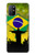 S2981 ブラジルサッカー Brazil Football Soccer Map Flag OnePlus 8T バックケース、フリップケース・カバー