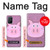 S3269 豚の漫画 Pig Cartoon OnePlus 8T バックケース、フリップケース・カバー