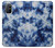 S3439 インディゴタイダイ Fabric Indigo Tie Dye OnePlus 8T バックケース、フリップケース・カバー