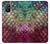 S3539 人魚の鱗 Mermaid Fish Scale OnePlus 8T バックケース、フリップケース・カバー