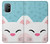 S3542 かわいい猫漫画 Cute Cat Cartoon OnePlus 8T バックケース、フリップケース・カバー