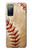 S0064 野球 ベースボール Baseball Samsung Galaxy S20 FE バックケース、フリップケース・カバー