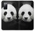 S1072 パンダ Panda Bear Samsung Galaxy S20 FE バックケース、フリップケース・カバー