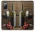 S1316 ブドウのボトルと赤ワインのグラス Grapes Bottle and Glass of Red Wine Samsung Galaxy S20 FE バックケース、フリップケース・カバー