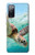 S1377 ウミガメ Ocean Sea Turtle Samsung Galaxy S20 FE バックケース、フリップケース・カバー
