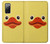 S1922 アヒルの顔 Duck Face Samsung Galaxy S20 FE バックケース、フリップケース・カバー