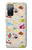 S2321 飲食パターン Food and Drink Seamless Samsung Galaxy S20 FE バックケース、フリップケース・カバー