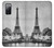 S2350 古いパリエッフェル塔 Old Paris Eiffel Tower Samsung Galaxy S20 FE バックケース、フリップケース・カバー