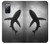 S2367 サメモノクロ Shark Monochrome Samsung Galaxy S20 FE バックケース、フリップケース・カバー